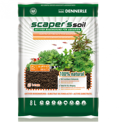 Sol fertil Dennerle Scapers Soil 1-4 mm 8 l