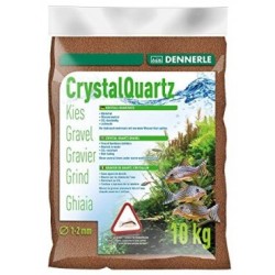 Nisip Dennerle Crystal Quartz Gravel Dark Brown 10 kg