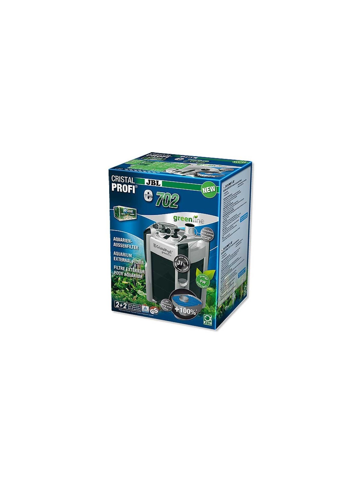 Filtru extern JBL CristalProfi e702 greenline