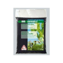Substrat Dennerle Crystal Quartz Gravel Diamond Black, 5 Kg