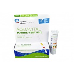 Test apa Aquarium Munster Aquavital Marin Test 5 in 1, 50 teste
