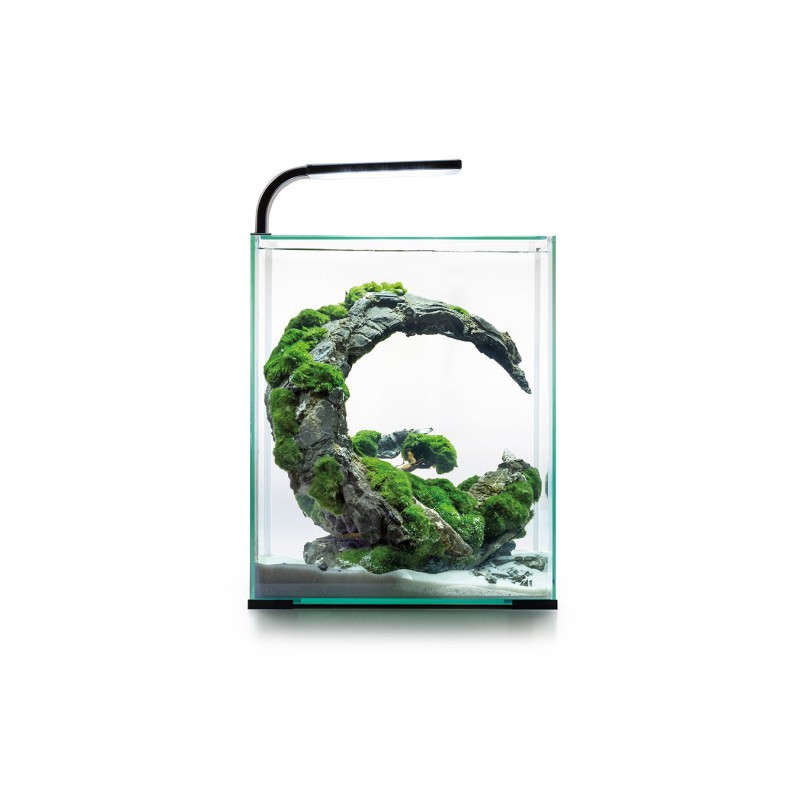 Acvariu, Aquael Shrimp Smart Day & Night, 20 L, Alb