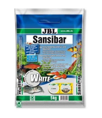 Nisip natural JBL Sansibar WHITE 5 kg