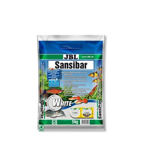 Nisip natural JBL Sansibar WHITE 5 kg