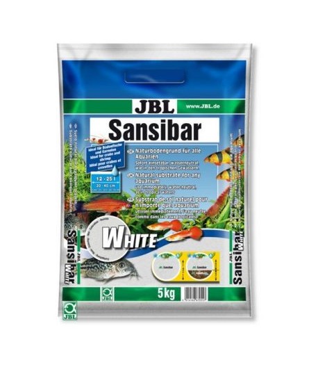 Nisip natural JBL Sansibar WHITE 5 kg