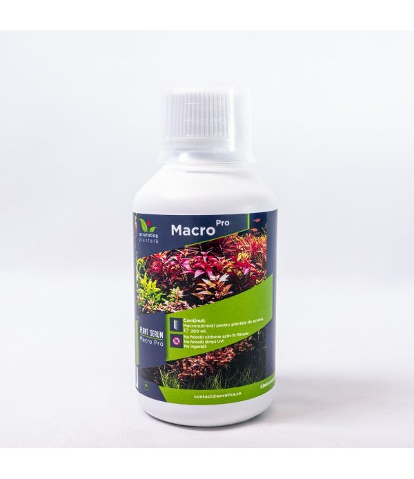 Fertilizant acvariu macro pro Plant Serum 200ml