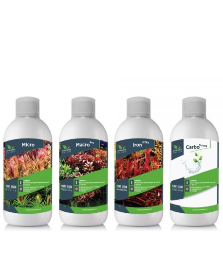 Fertilizare acvariu completa micro-macro Pro-fier-carbo Plant Serum 500ml