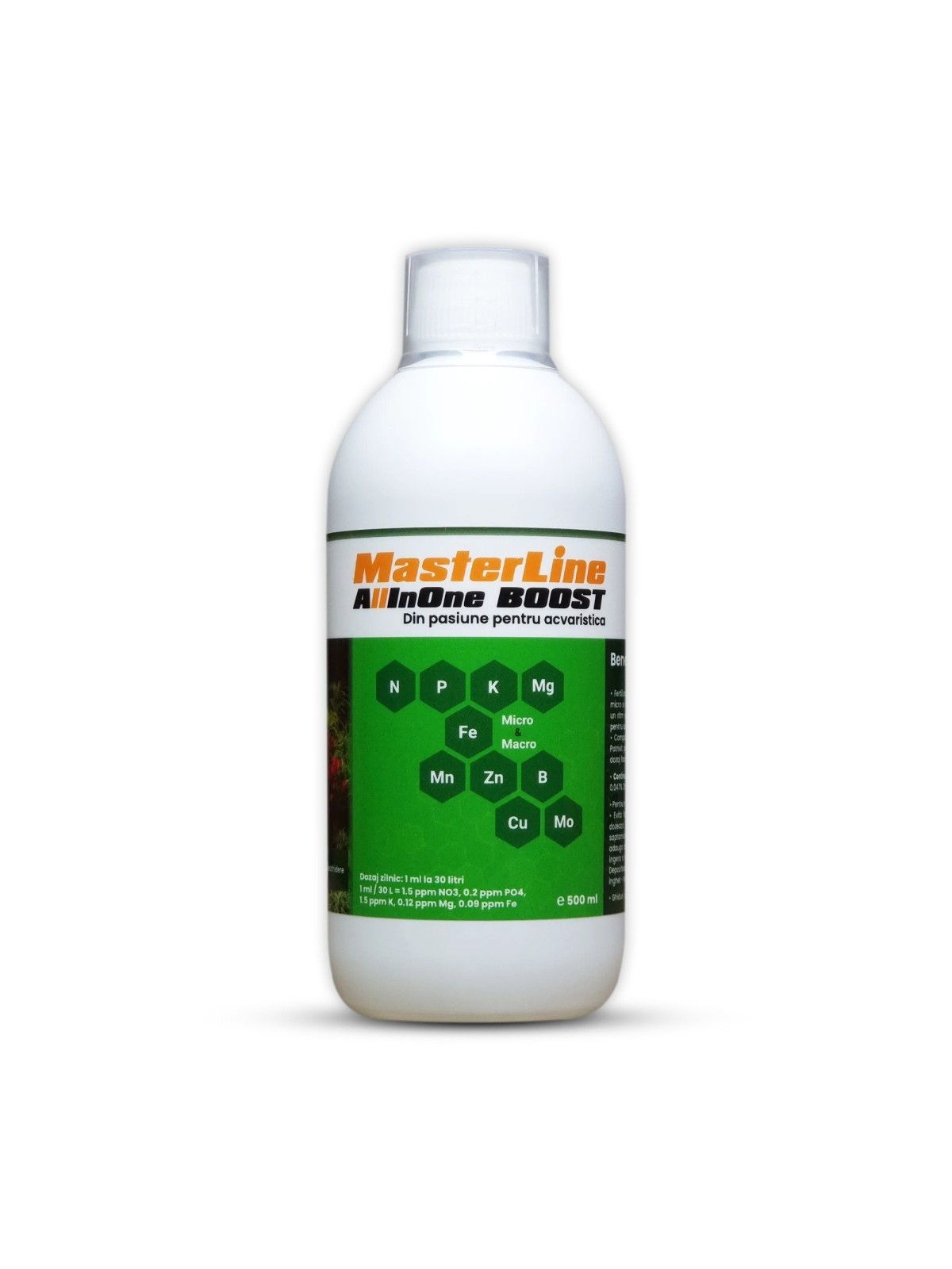 Fertilizant complet plante MasterLine All In One Boost (500 Ml)